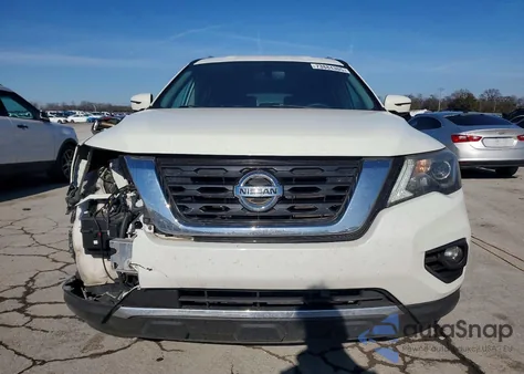 2018 Nissan Pathfinder S из США, поврежденный, VIN 5N1DR2MM1JC663606